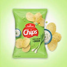 HALDIRAM CHIPS SOUR CREAM & ONION 35 G